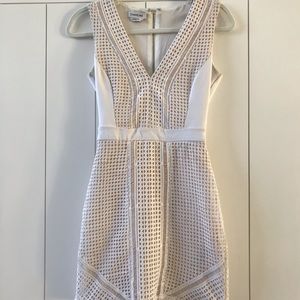 Bebe eyelet dress